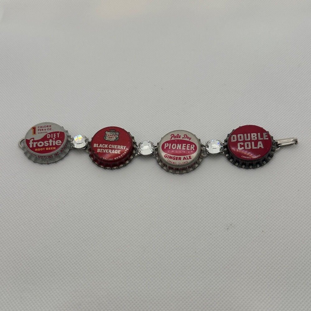 Vintage Bottle Cap Bracelet